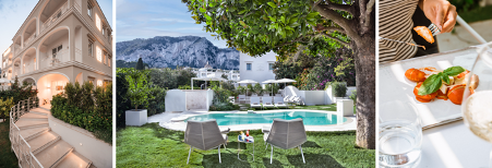 فندق باتزييلا جاردن آند سويتس: ملاذ آسر في قلب جزيرة كابري